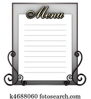 ישן, עלה, תפריט