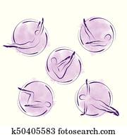 קבע, של, פילטים, מניח