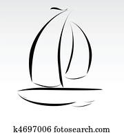 boat lines illustration boat lines illustration