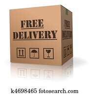 free package delivery order shipment