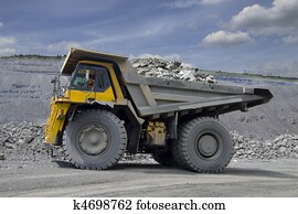 Heavy mining truck Heavy mining truck