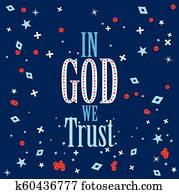 In God We Trust poster design In God We Trust poster design