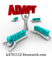 One Stands Holding Word Adapt, Others Crushed One Stands Holding Word Adapt, Others Crushed