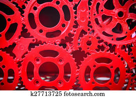Abstract gear background Abstract gear background