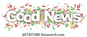 good news label good news label