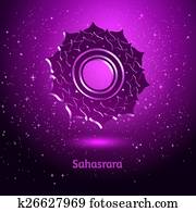 Sahasrara chakra. 