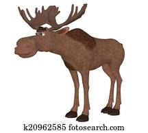 cartoon moose cartoon moose