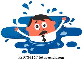 Drowning Graphics | Our Top 1000+ Drowning Clip Art Vectors | Fotosearch