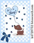newborn baby card