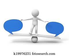 איש, עם, אזן, עלה