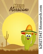 מקסיקני, תפריט