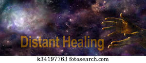 Distant Healing website banner 