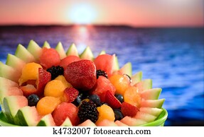 Fruit Salad at Ocean Fruit Salad at Ocean