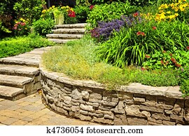 Natural stone landscaping Natural stone landscaping