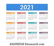 2021 Calendar 2021 Calendar