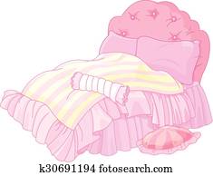 prinzessin, bett prinzessin, bett