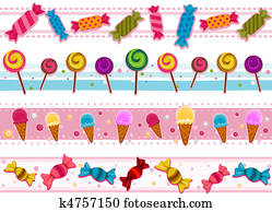 Candies Borders Candies Borders