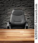 Executive chair in luxury office business concept