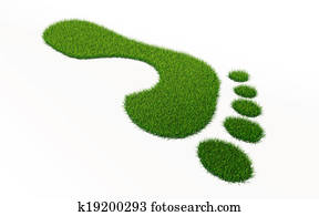 grass footprint ecology concept grass footprint ecology concept