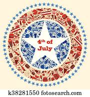 hintergrund, für, 4. july, unabh?ngigkeit- tag, amerika hintergrund, für, 4. july, unabh?ngigkeit- tag, amerika