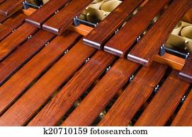 Marimba keys