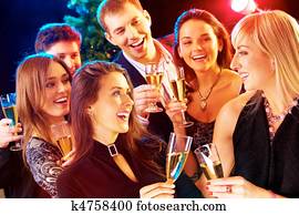 New year - party New year - party