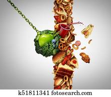 Nutrition Detox Concept Nutrition Detox Concept