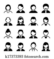 spotrebiteľ, icons, set, 3