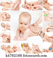 baby massage, sammlung