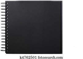 Black photo album