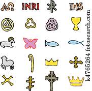 satz, von, abbildung, christliche