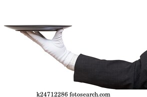 strana vyhlad, od, robotník, do, biely, rukavica, s, špinavý, ilustrácia