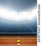 איצטדיון, ו, בית משפט של טניס