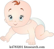 bebê, vetorial