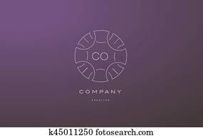 co, c, o, monogram, blumen-, strichzeichnung, blume, brief, firma, logo, symbol, design co, c, o, monogram, blumen-, strichzeichnung, blume, brief, firma, logo, symbol, design