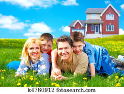 Happy family. Happy family.