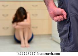 hombre y mujer, violencia doméstica