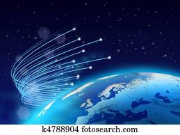 Optical fibres internet speed Optical fibres internet speed
