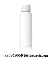 Realistic Cosmetic bottle can sprayer container. Realistic Cosmetic bottle can sprayer container.