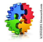 事務, 創造性, 以及, 成功, 概念