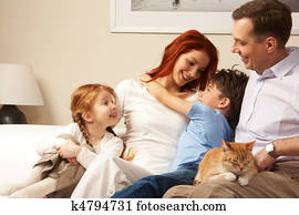 Affectionate family Affectionate family