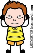 Covering Ears Vectors | Our Top 1000+ Covering Ears Clip Art | Fotosearch