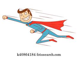 flying super hero flying super hero
