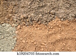 Four color soil background