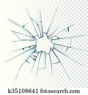 zerbrochenes, vereistes glas, realistisch, symbol zerbrochenes, vereistes glas, realistisch, symbol