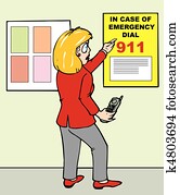 Call 911 Vectors | Our Top 862 Call 911 Clip Art | Fotosearch