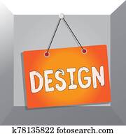 Conceptual hand writing showing Design. Business photo text plan drawing produced to show look function or workings of building Memo reminder empty board attached background rectangle. Conceptual hand writing showing Design. Business photo text plan drawing produced to show look function or workings of building Memo reminder empty board attached background rectangle.