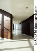 Idyllic office of corporation