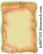 papyrus scroll papyrus scroll