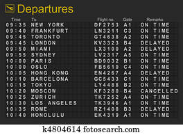 נמל תעופה בינלאומי, יציאות, עלה